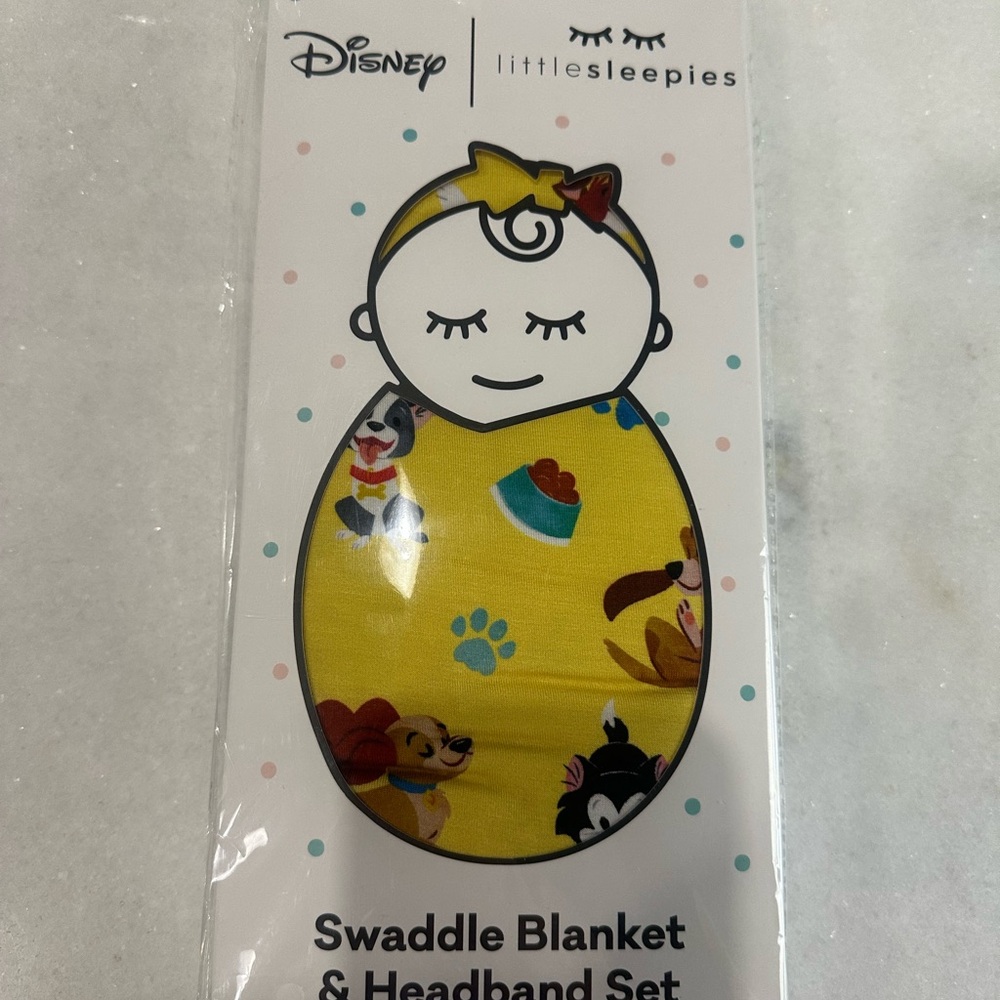 Little Sleepies Disney Pets Swaddle